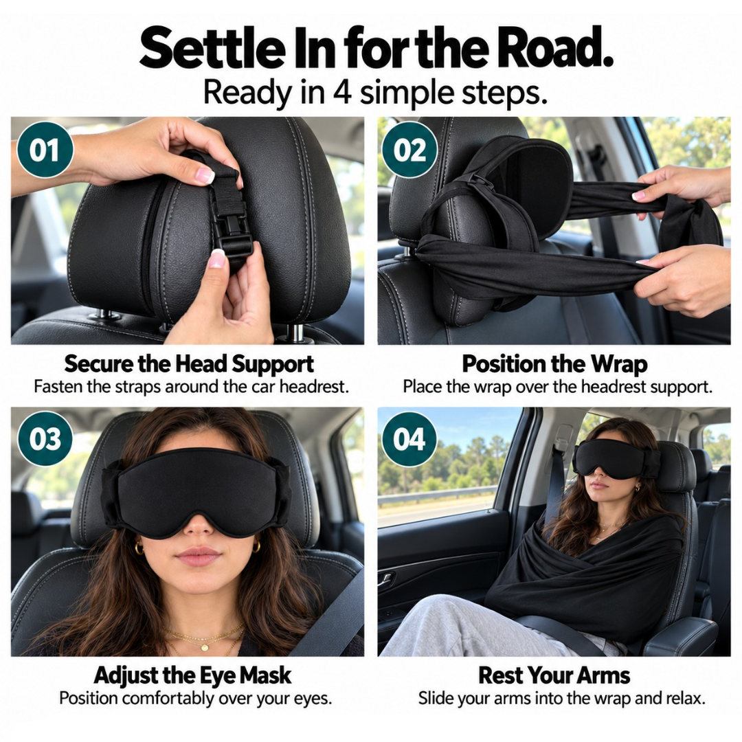 3-in-1 Road Trip Sleep Set